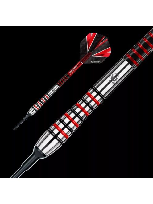 DARTS SZETT SOFT WINMAU DENNIS PRIESTLEY 90% WOLFRAM 18G