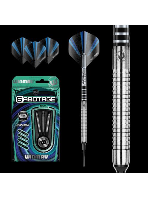 Dart szett Winmau soft SABOTAGE 90% 18g