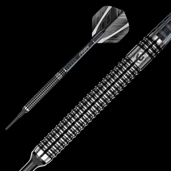 Darts nyíl Winmau soft BLACKOUT 90% wolfram 18g