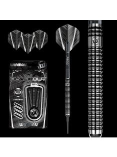 DARTS NYÍL WINMAU SOFT BLACK OUT 90% WOLFRAM 20G