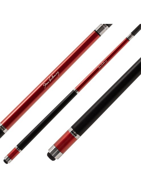 POOL DÁKÓ 2 RÉSZES CUETEC CYNERGY CT-15K CARBON, RUBY-RED, 3/8X14