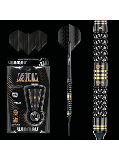 Dart szett Winmau soft Aspria 18g 95/90% dual tungsten