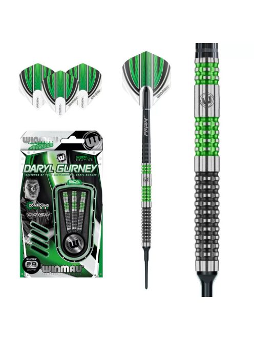 Dart szett Winmau soft Daryl Gurney 20g Special Edition 90%