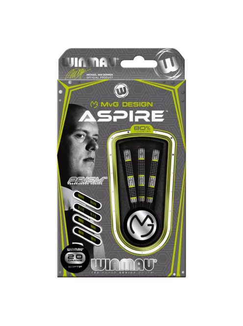 Dart szett Winmau soft MvG Aspire 20g, 80%