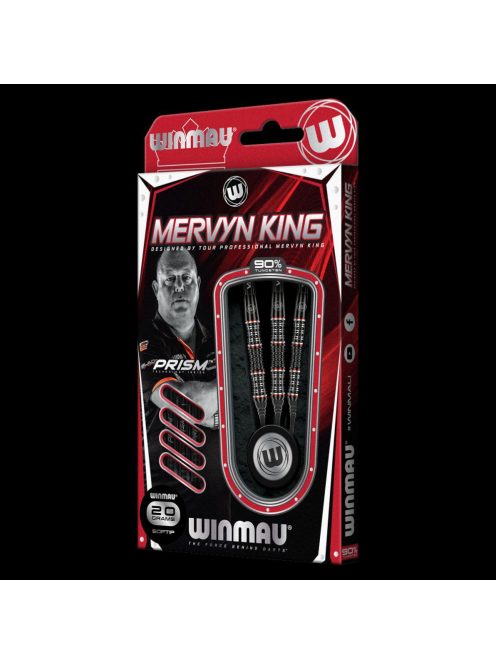 Dart szett Winmau Soft Mervyn King special edition 20g 90% wolfram