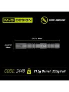 DART SZETT WINMAU SOFT MVG EXACT 21,5g test-23G szerelt tömeg, 90% WOLFRAM 