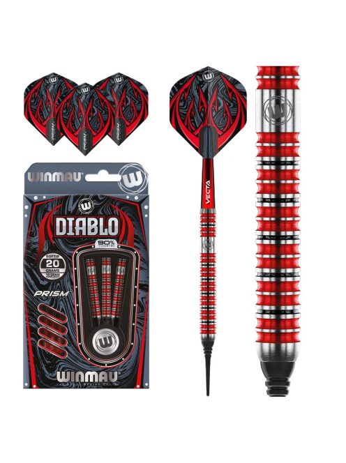 Dart szett Winmau Soft Diablo 20g, 90%