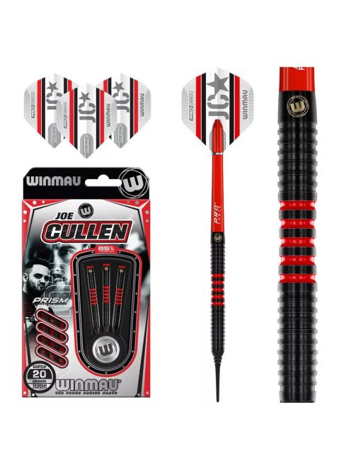 Dart szett soft Winmau Joe Cullen Pro-Series 20g, 85%