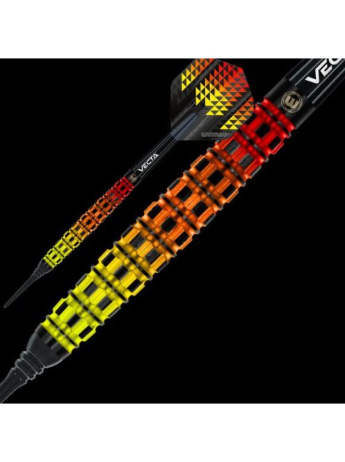 DART SZETT SOFT WINMAU FIRESTORM FLAME TAPERED 20G, 90% WOLFRAM