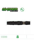 Dart szett soft Winmau Sniper Black 20g, 90%