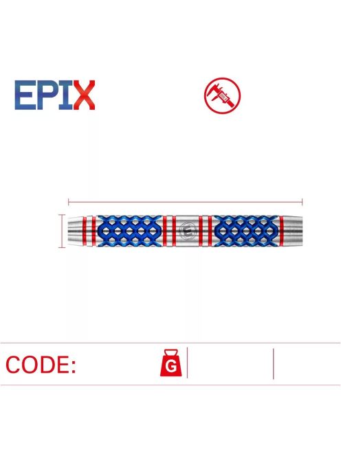 Dart szett Winmau soft Epix 18g, 90%