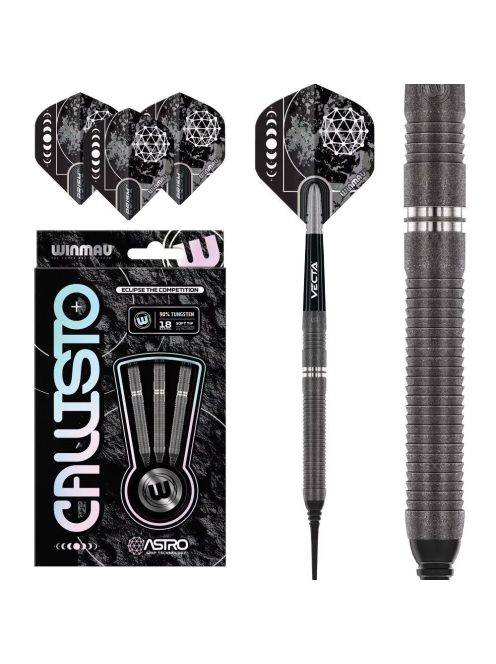 Dart szett Winmau soft Callisto 01, 18g, 90% 