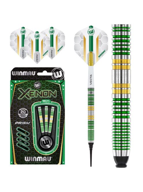 Dart szett Winmau soft Xenon 18g, 90%