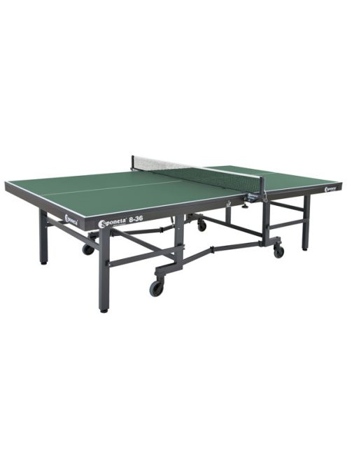 Sponeta S8-36 green competition ITTF Super Compact ping-pong table