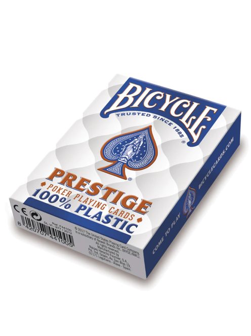 Póker kártya Bicycle PRESTIGE, kék 100% plasztik