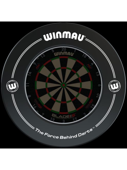 Winmau falvédő dart tábla köré, fekete