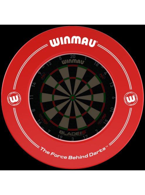 Winmau falvédő dart tábla köré, piros