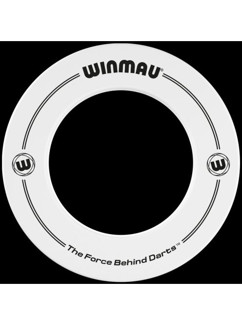 Winmau wall protection dart around board, white