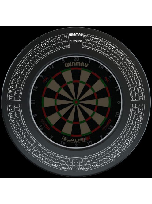 Winmau falvédő dart tábla köré, Outshot kiszállós