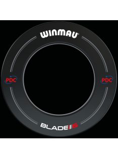 WINMAU FALVÉDŐ DART TÁBLA KÖRÉ FEKETE, PDC