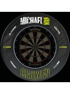 WINMAU FALVÉDŐ DART TÁBLA KÖRÉ FEKETE,  MVG Retro (utolsó darabok)