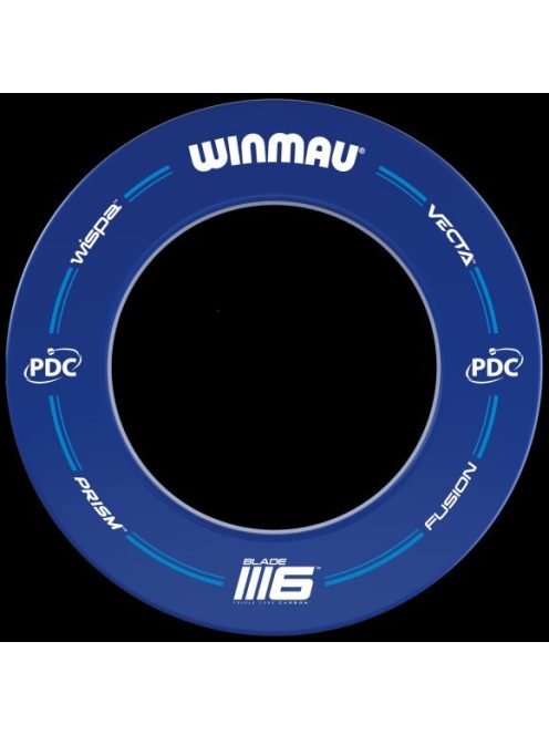 FALVÉDŐ DART TÁBLA KÖRÉ, WINMAU PDC LOGÓS KÉK