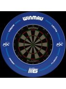 FALVÉDŐ DART TÁBLA KÖRÉ, WINMAU PDC LOGÓS KÉK