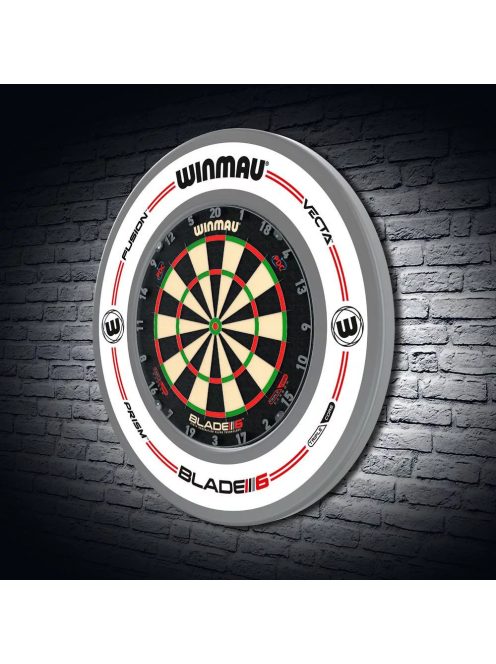 Winmau Falvédő dart tábla köré, Blade 6 Pro-Line dizájn fehér