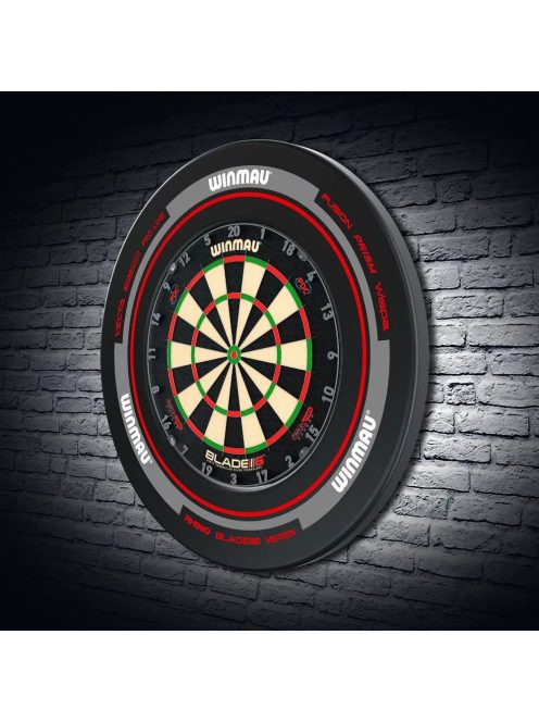 Winmau Falvédő dart tábla köré, Advance fekete-piros