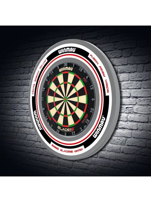 Winmau Falvédő dart tábla köré, Advance fehér-piros