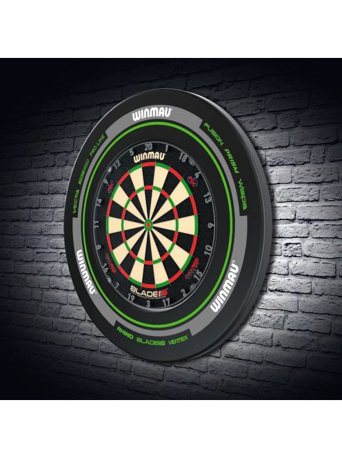 Winmau Falvédő dart tábla köré, Advance fekete-zöld