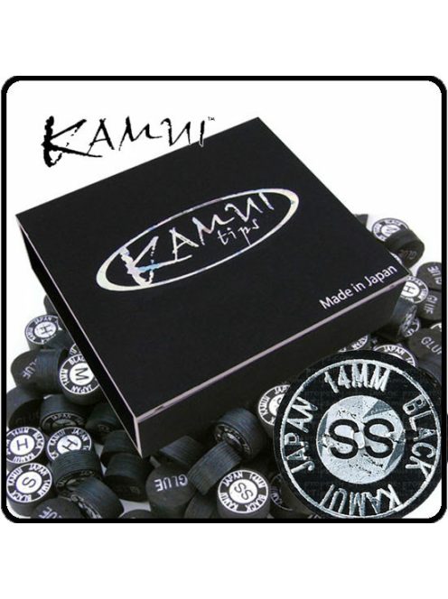 Dákóbőr ragasztható, KAMUI BLACK 14mm SUPERSOFT