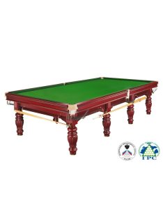 Dynamic Prince Billiard Table, Mahogany, Pyramid, 12'