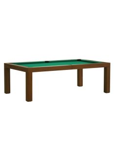 Pool table / Dining table, Mozart, 7' , mahogany