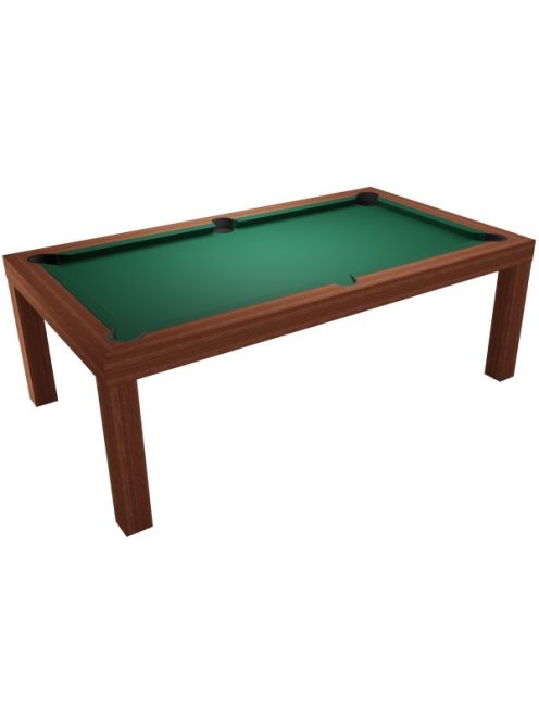 Dynamic Pool Table / Dining Table, Mozart, 7 ft.,mahogany