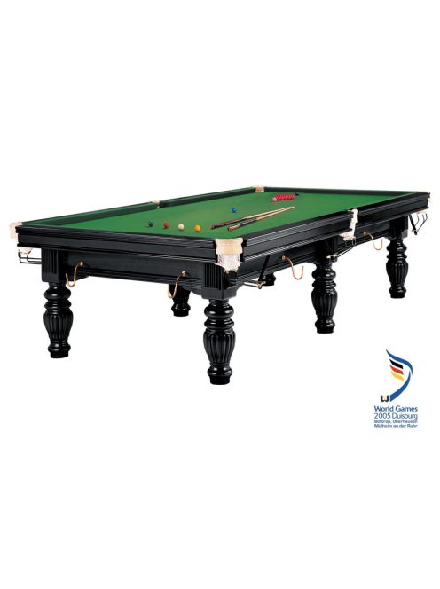 Snookerasztal, Dynamic Prince II, fekete, 9'