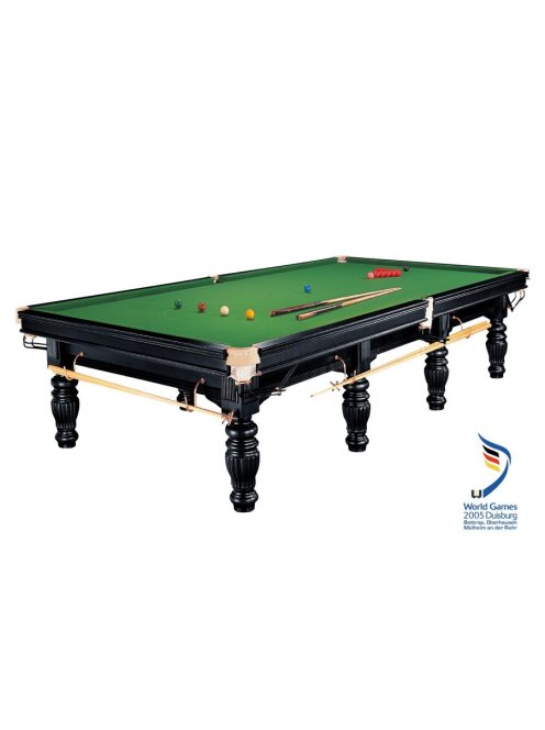 Snookerasztal, Dynamic Prince II, fekete, 12'