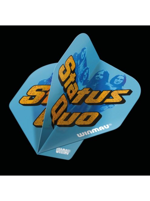 dart toll Winmau Rock Legends Status Quo Blue Logo (utolsó darabok)