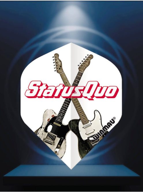 dart toll Winmau Rock Legends Status Quo White Guitars (utolsó darabok)