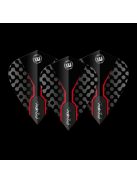 Dart toll Winmau Prism Zeta Black & Red Kite