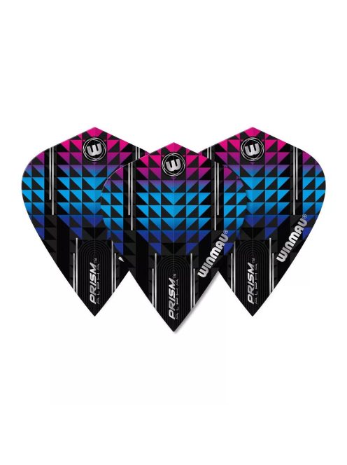 DART TOLL WINMAU PRISM ALPHA KITE, KÉK ÉS LILA