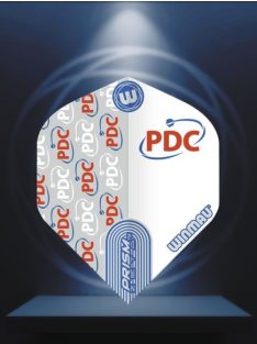 DART TOLL WINMAU PRISM ZETA PDC LOGÓ, FEHÉR