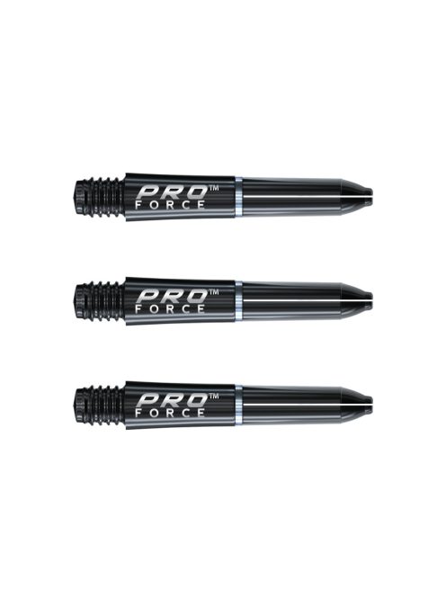 Dart szár Winmau Pro Force extra rövid fekete 27mm