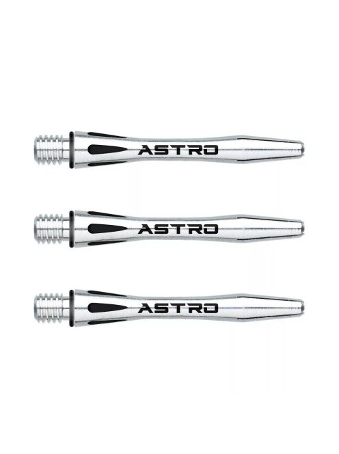 DART SZÁR RÖVID WINMAU ASTRO, ALUMINIUM EZÜST 35MM