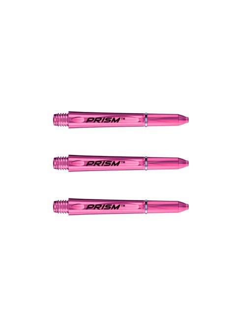 Dart szár Winmau Prism műanyag, pink, rövid