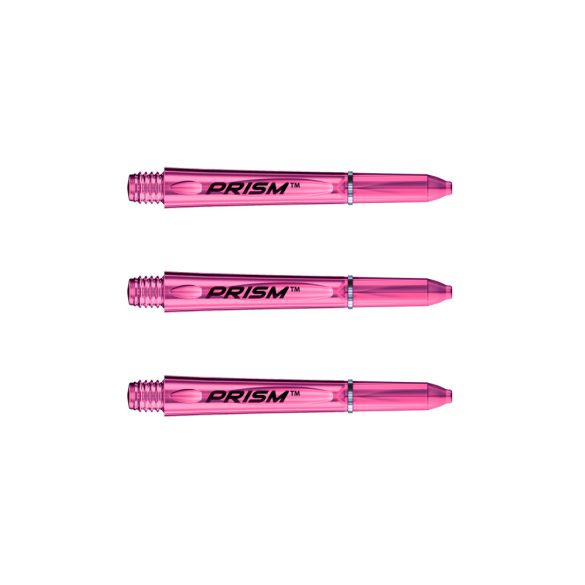 Dart szár Winmau Prism műanyag, pink, rövid