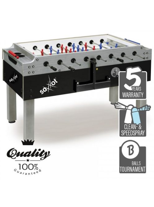 Garlando foosball Bistro Premium (glass, coin operated, with lighting)