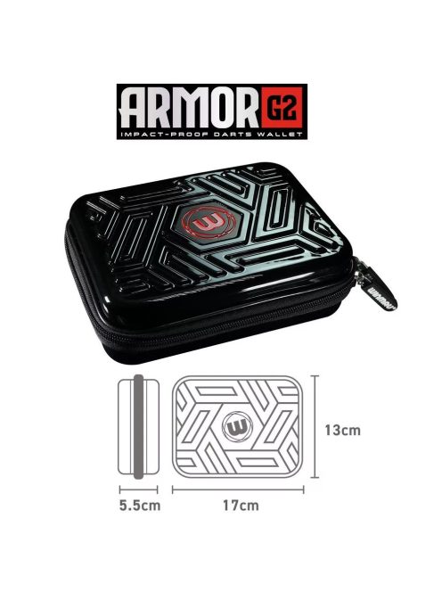 darts tok Winmau Armor G2 - fekete