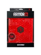 Darts tok Winmau Armor G4 - piros, négy szett nyílhoz