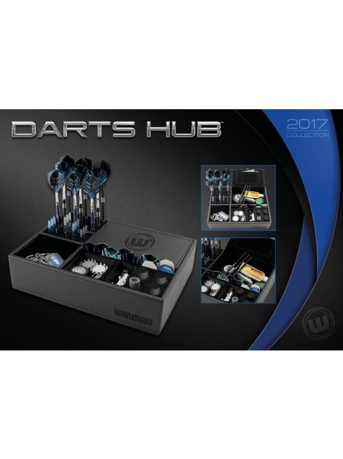 Winmau Darts Hub, kiegészítő és darts nyíl tartó doboz (utolsó darabok)